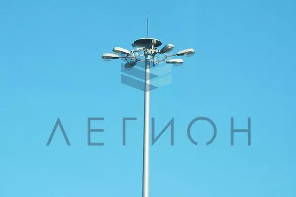 Особенности конструкции высокомачтовых опор