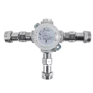 Взрывозащищенная распределительная и протяжная коробка ККВА-КС144M6 из алюминия